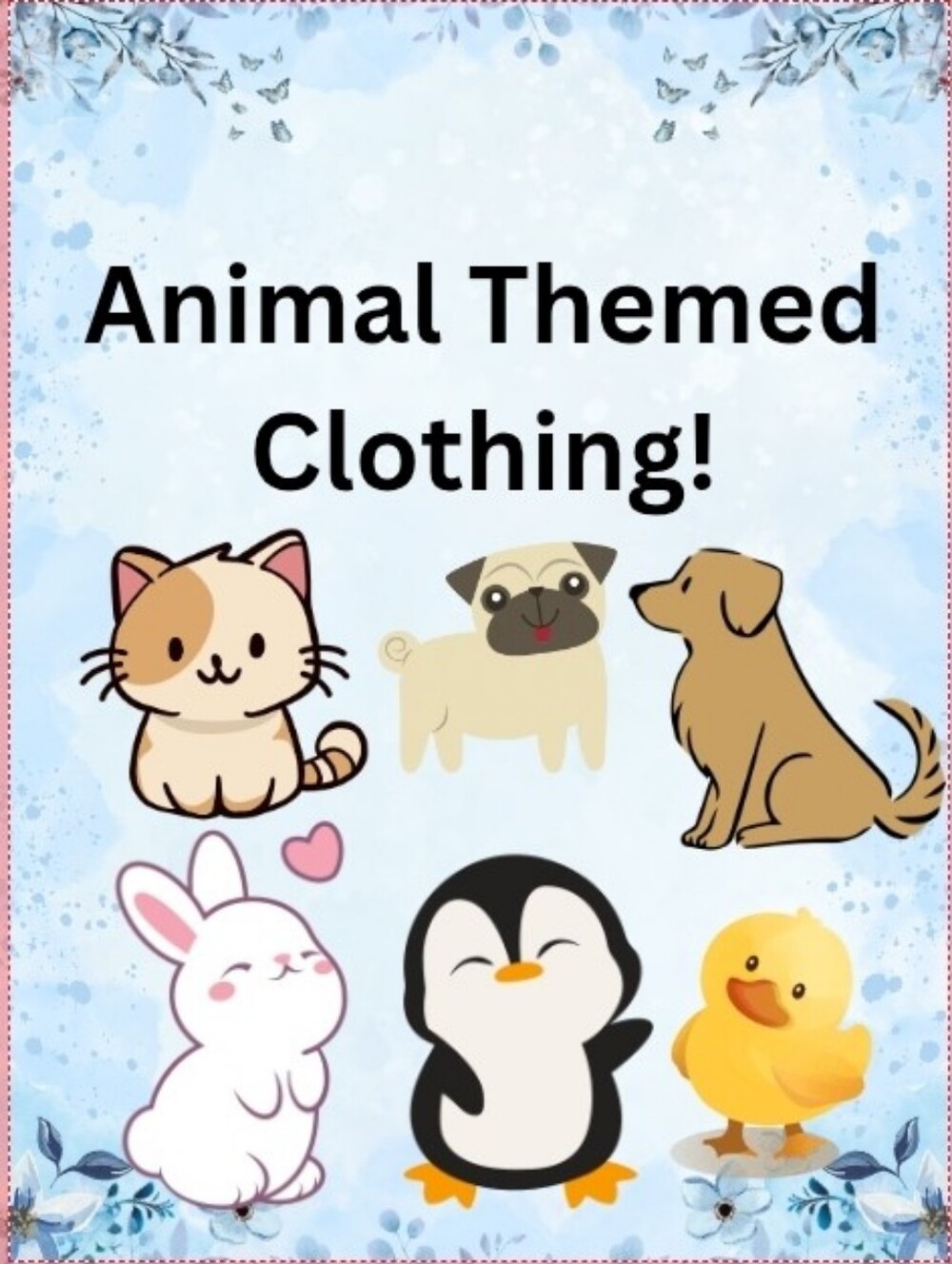 Animal Themed Clothing!